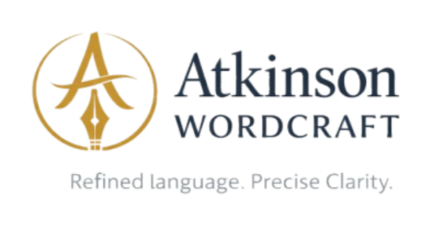 Atkinson Wordcraft Refined language. Precise Clarity.